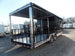 8.5' x 24' Black Porch Style Concession Food Trailer With Appliances