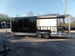 8.5' x 24' Black Porch Style Concession Food Trailer With Appliances