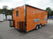 Concession Trailer 8.5' x 20' Orange Food Event Catering