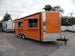 Concession Trailer 8.5' x 20' Orange Food Event Catering