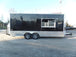 8.5' x 20' Black Concession Food Trailer With Appliances