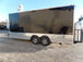 8.5' x 20' Black Concession Food Trailer With Appliances