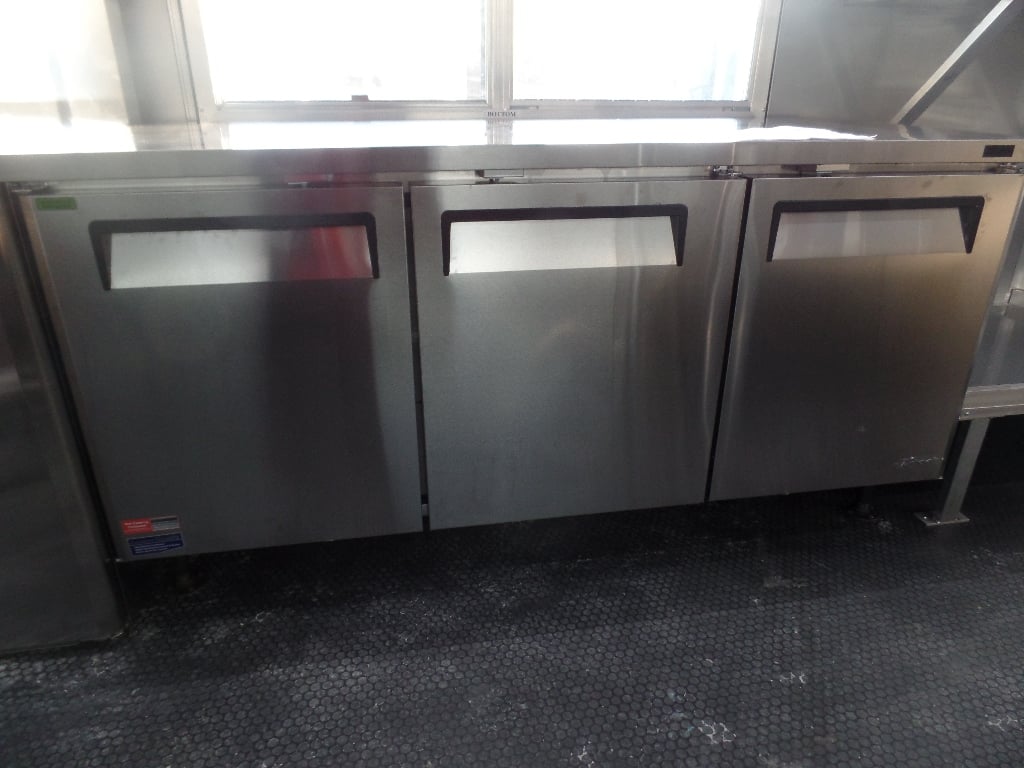 8.5' x 20' Black Concession Food Trailer With Appliances