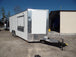 8.5' x 20' White Concession Food Trailer With Appliances