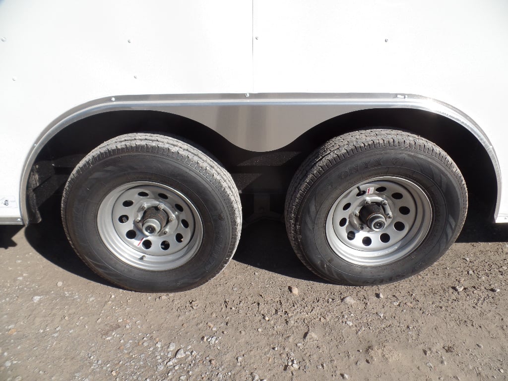 8.5' x 20' White Concession Food Trailer With Appliances