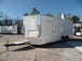 8.5' x 20' White Concession Food Trailer With Appliances