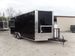 8.5' x 18' Black Concession Food Trailer With Appliances