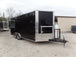 8.5' x 18' Black Concession Food Trailer With Appliances