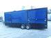 8.5' x 22' Cobalt Blue Porch Style Concession Food Trailer With Appliances