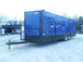 8.5' x 22' Cobalt Blue Porch Style Concession Food Trailer With Appliances