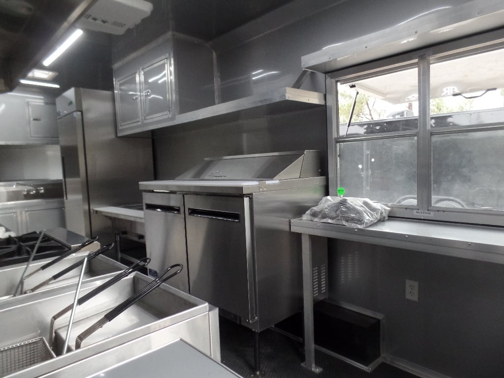 8.5' x 20' Charcoal Grey Concession Food Trailer With Appliances