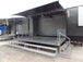 8.5' x 48' Med.Charcoal Grey Gooseneck Event Marketing Trailer