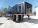 8.5' x 34' Black Goose Neck Concession Food Trailer With Appliances