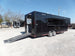 8.5' x 34' Black Goose Neck Concession Food Trailer With Appliances