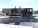 8.5' x 34' Black Goose Neck Concession Food Trailer With Appliances