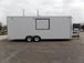 8.5' x 24' White Coffee Concession Food Trailer