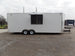 8.5' x 24' White Coffee Concession Food Trailer