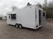 8.5' x 24' White Coffee Concession Food Trailer