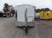 8.5' x 22' Concessions Food White BBQ Event Trailer