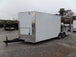 8.5' x 22' Concessions Food White BBQ Event Trailer