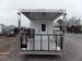 8.5' x 22' Concessions Food White BBQ Event Trailer