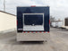 8.5' x 18' Indigo Blue Flat Nose Concession Trailer