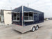 8.5' x 18' Indigo Blue Flat Nose Concession Trailer