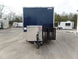 8.5' x 18' Indigo Blue Flat Nose Concession Trailer