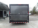 8.5' x 24' Med Charcoal Grey Concession Food Trailer