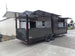 8.5' x 24' Med Charcoal Grey Concession Food Trailer