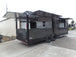 8.5' x 24' Med Charcoal Grey Concession Food Trailer