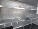 8.5' x 24' Med Charcoal Grey Concession Food Trailer