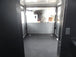 8.5' x 24' Med Charcoal Grey Concession Food Trailer