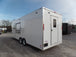 8.5' x 24' White Coffee Concession Food Trailer With Appliances