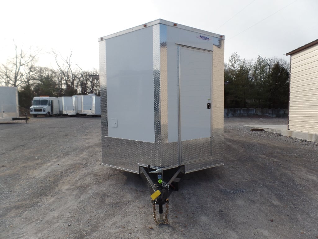 8.5' x 24' White Coffee Concession Food Trailer With Appliances