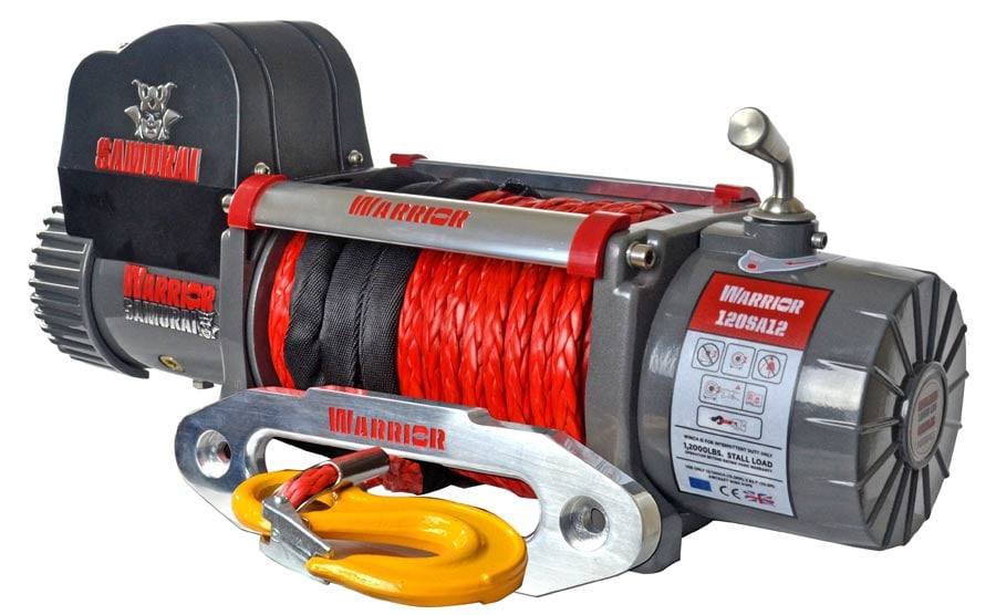 DK2 120SA12 SAMURAI 12000 ELECTRIC WINCH - SYNTHETIC