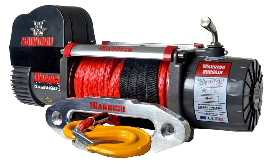 DK2 800SA12 SAMURAI 8000 ELECTRIC WINCH - SYNTHETIC