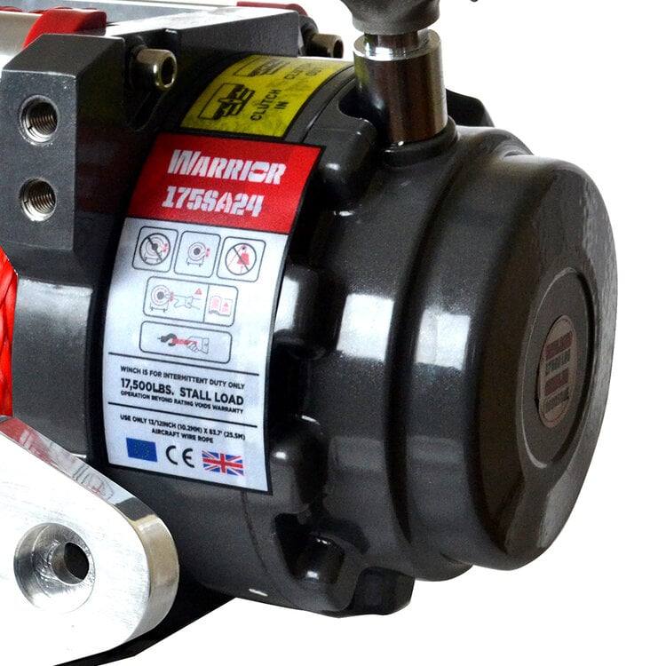 DK2 S17500-SR Warrior Samurai 17500 Electric Winch Synthetic Rope 17500lb