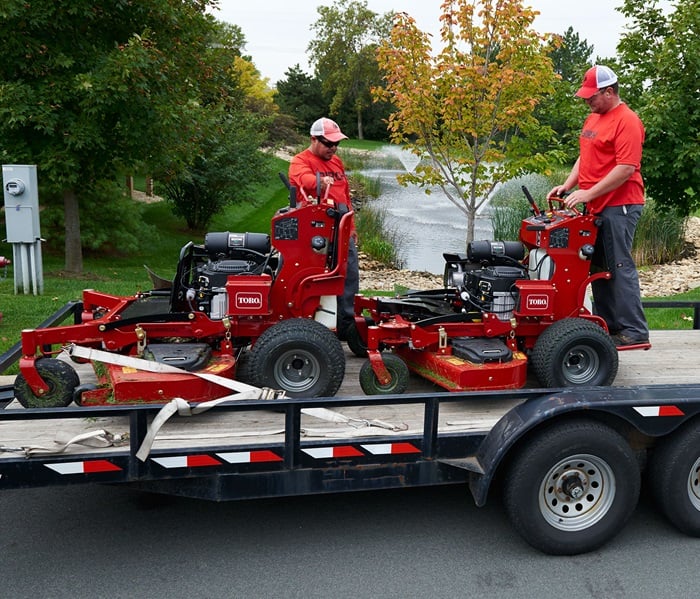 Toro 74504 GrandStand Stand On Mower - 74513 shown with 60" deck