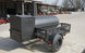 5x8 side wood storage smoker trailer