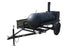 5x8 side wood storage smoker trailer