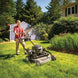 DR Power WM13026DEN 26" Self Propelled Lawn Mower Front Right View