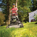 DR Power WM13026DEN 26" Self Propelled Lawn Mower Front Right View