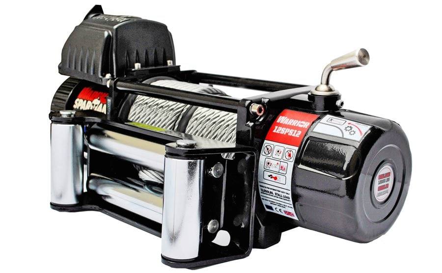 DK2 12SPS12 SPARTAN 12000 ELECTRIC WINCH w/ 82 FT CABLE