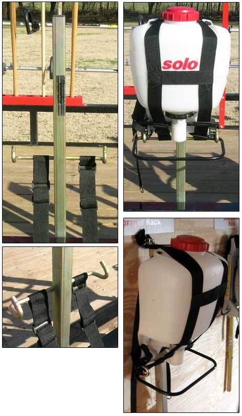 Backpack Sprayer Rack Trimmer Trap SR-1 Backpack Sprayer Rack for Solo Style Sprayers