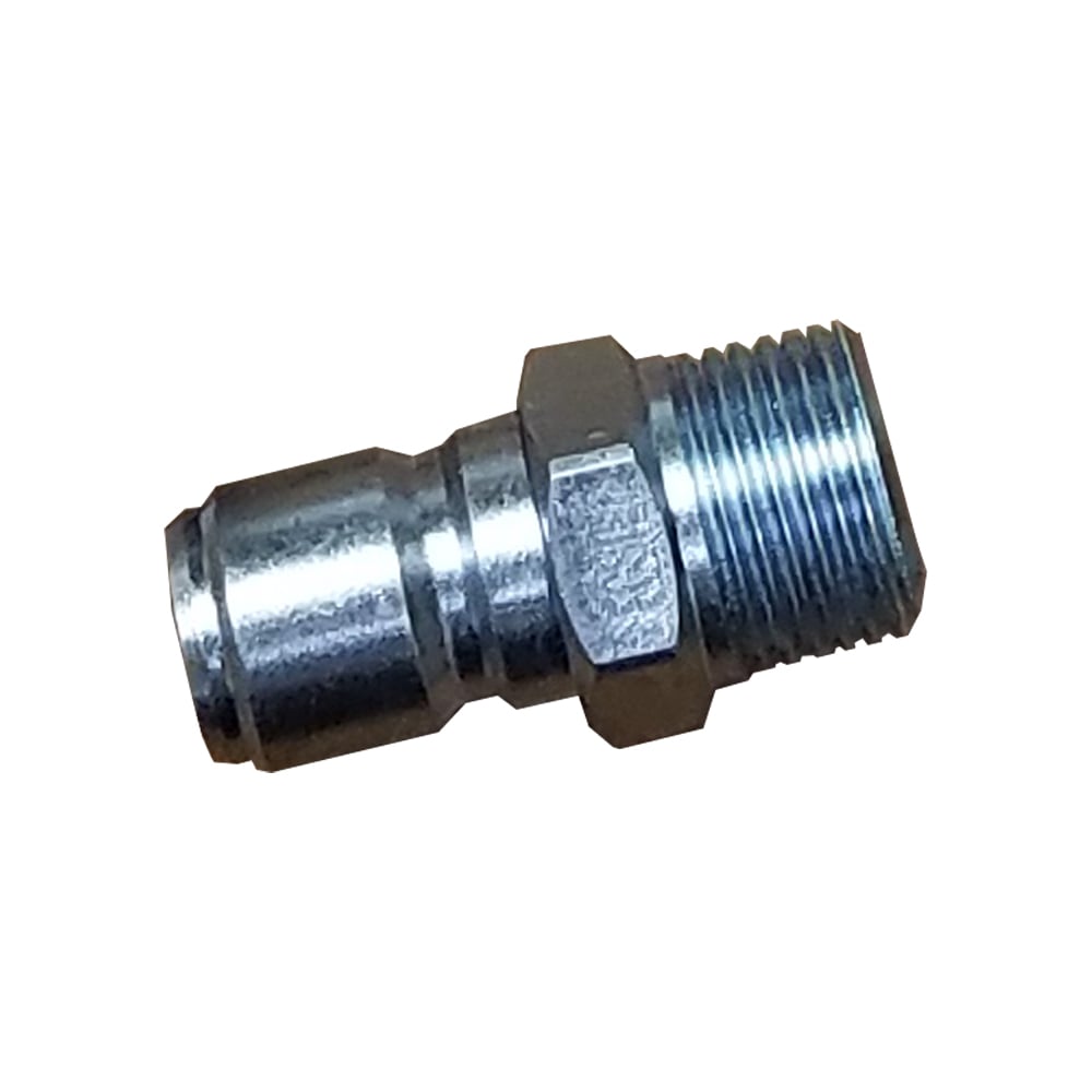 Breco ST4M4-S Male Plug 1/2" Plated Steel Quick Connect