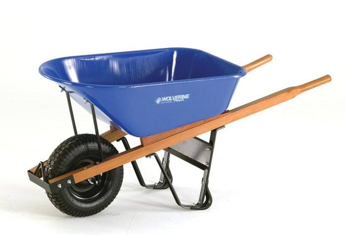 Wolverine S6WBSH Steel Wheelbarrow