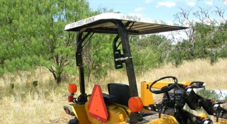 Sun Canopy Rops Canopy Shade for Tractor Universal Fit ROPS