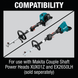Makita SW400MP Paddle Sweep Couple Shaft Attachment - SLE Equipment - 3