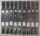 90 - 125 Set of 9 lawn Mower Blades Zero Turn Universal Fit Lawn Mowers - SLE Equipment - 1